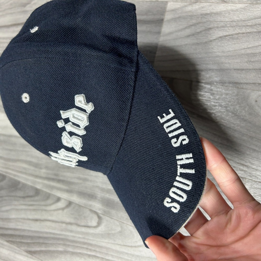 Southside City Baseball‎ Hat Men's Black Embroidered Adjustable Strapback Cap - Picture 2 of 9